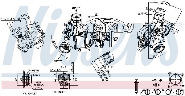 Pompe d'accélération, carburateur NISSENS ref. 93194