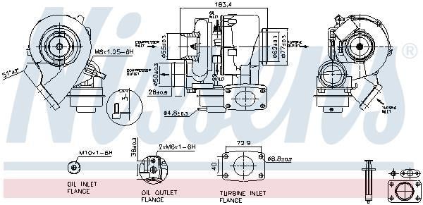 Pompe d'accélération, carburateur NISSENS ref. 93202