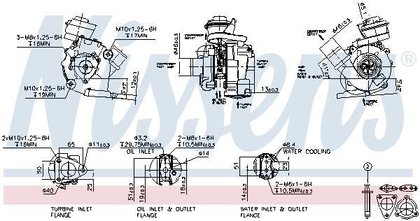 Pompe d'accélération, carburateur NISSENS ref. 93216