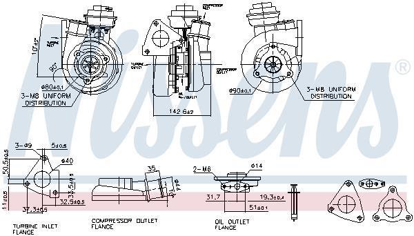 Pompe d'accélération, carburateur NISSENS ref. 93229