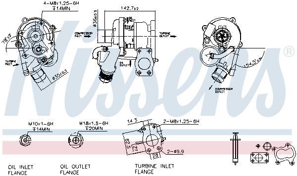 Pompe d'accélération, carburateur NISSENS 93237