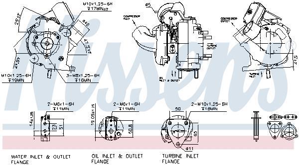 Pompe d'accélération, carburateur NISSENS ref. 93241