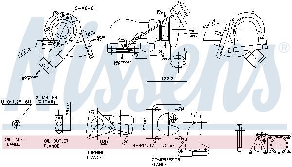 Pompe d'accélération, carburateur NISSENS 93251