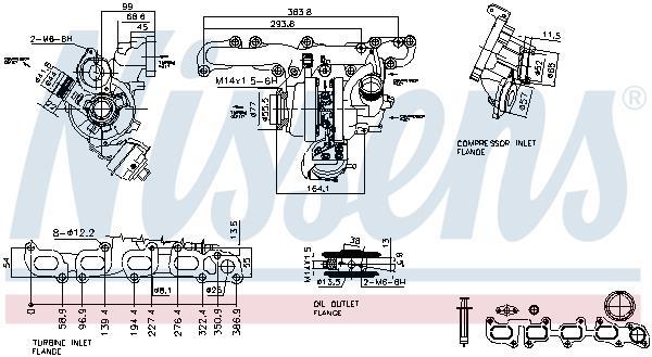 Pompe d'accélération, carburateur NISSENS ref. 93266