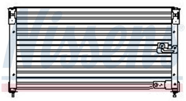Condenseur, climatisation (Radiateur de climatisation) NISSENS ref. 94076