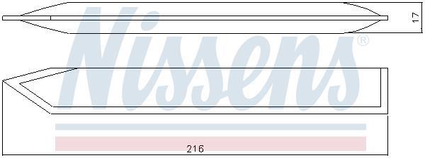 Filtre déshydrateur du circuit de climatisation NISSENS ref. 95348