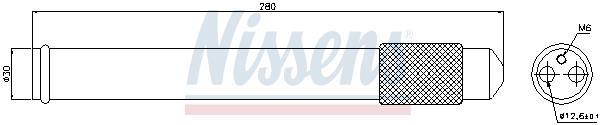 Filtre déshydrateur du circuit de climatisation NISSENS ref. 95360
