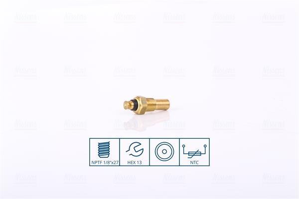 Sensor de temperatura motor NISSENS ref. 207036