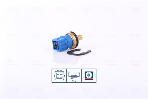 Sensor, temperatura del refrigerante NISSENS ref. 207090