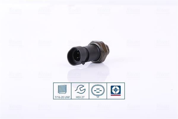 Interruptor de pressão, ar condicionado NISSENS ref. 301085