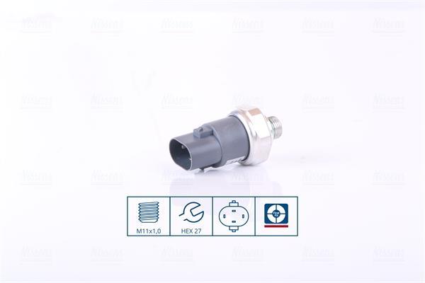 Pressostat, climatisation NISSENS ref. 301088