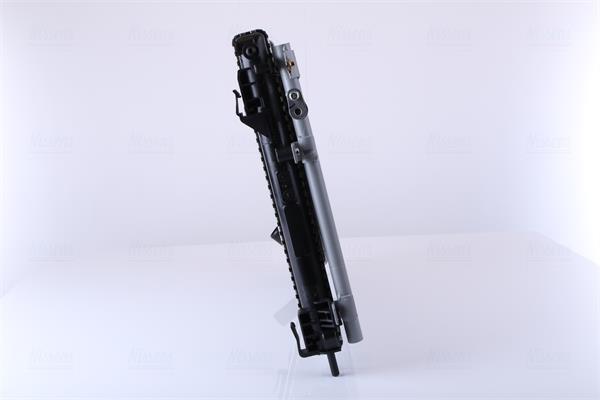 Module de refroidissement (Radiateur et condenseur de climatisation) NISSENS ref. 63773
