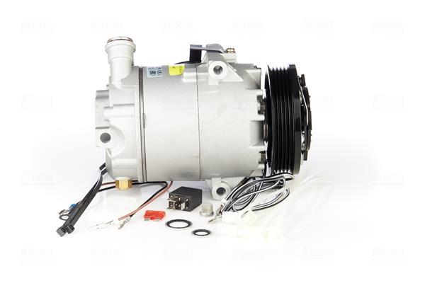 Compresor, aire acondicionado NISSENS ref. 89215