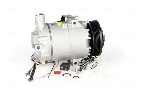 Compresor, aire acondicionado NISSENS ref. 89215
