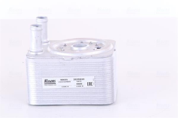 Radiador óleo motor NISSENS ref. 90655