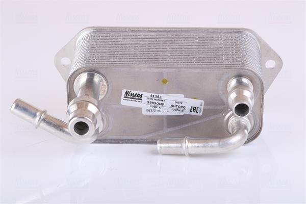 Radiador de aceite, transmisión automática NISSENS ref. 91283