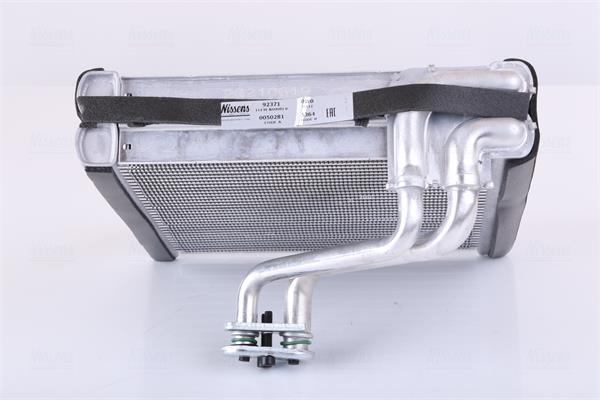 Evaporador, aire acondicionado NISSENS ref. 92371