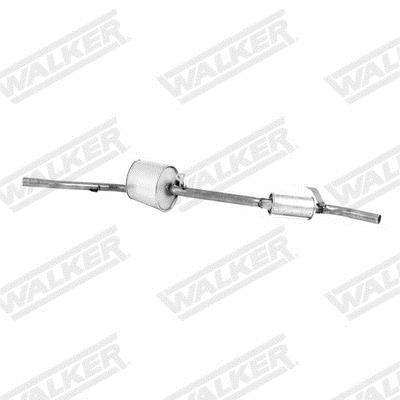 Panela de escape traseira WALKER 01260