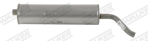 Silencieux arrière (Pot d'échappement) WALKER 01366