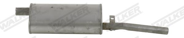 Panela de escape traseira WALKER 01565