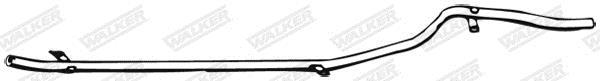 Tuyau d'échappement (Tuyau d'échappement) WALKER 01676