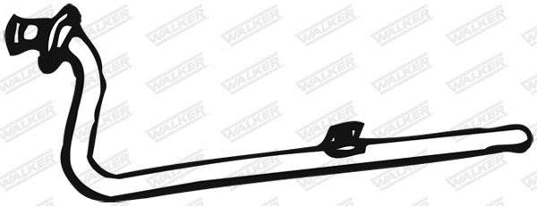 Tuyau d'échappement (Tuyau d'échappement) WALKER 01716
