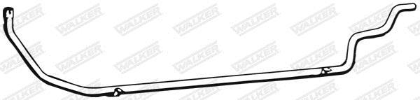 Tuyau d'échappement (Tuyau d'échappement) WALKER ref. 01769