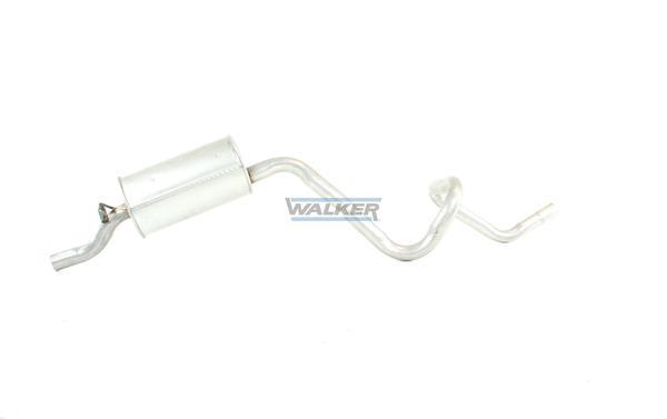 Silencieux arrière (Pot d'échappement) WALKER 02322