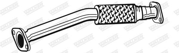 Tuyau d'échappement (Tuyau d'échappement) WALKER ref. 02725