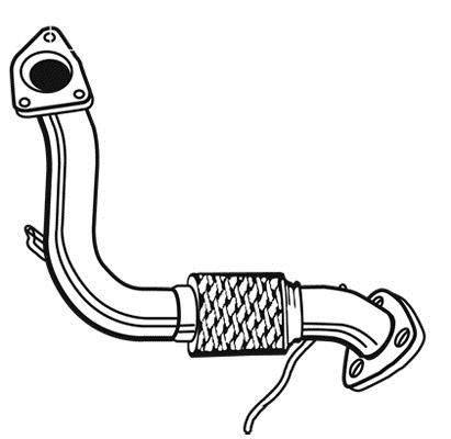 Tuyau d'échappement WALKER 02750