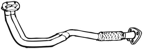 Tuyau d'échappement WALKER 02788