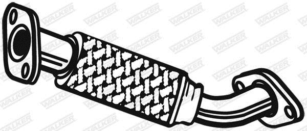Tubo ondulado, sistema de escape WALKER ref. 03481