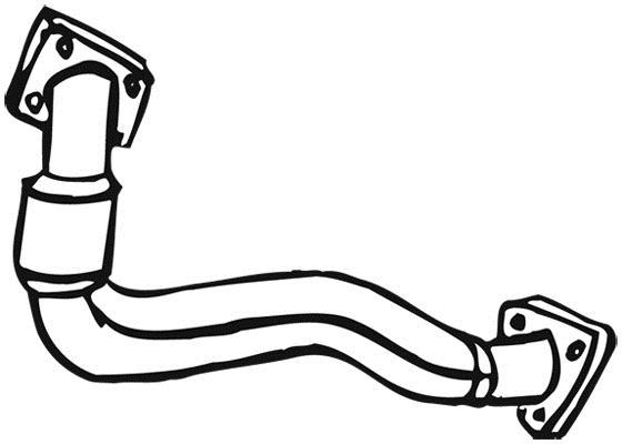 Tuyau d'échappement WALKER 03488