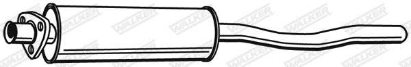 Silencieux avant (Pare flamme) WALKER 04265