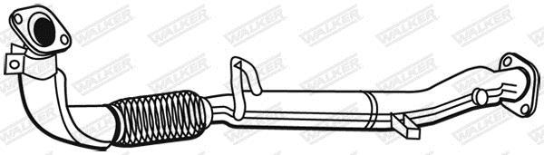 Tuyau d'échappement (Tuyau d'échappement) WALKER ref. 04498