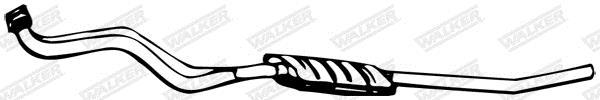 Silencieux avant (Pare flamme) WALKER 04977