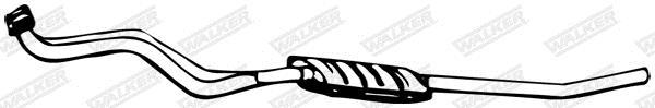 Silencieux avant (Pare flamme) WALKER 04984