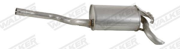 Silencieux arrière (Pot d'échappement) WALKER 05268