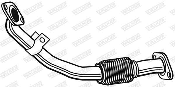 Tuyau d'échappement (Tuyau d'échappement) WALKER ref. 05326