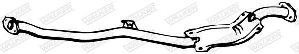 Tubo de escape WALKER ref. 06230