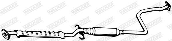 Silencieux central (Intermédiaire) WALKER ref. 06508