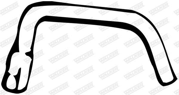 Tuyau d'échappement (Tuyau d'échappement) WALKER 06624