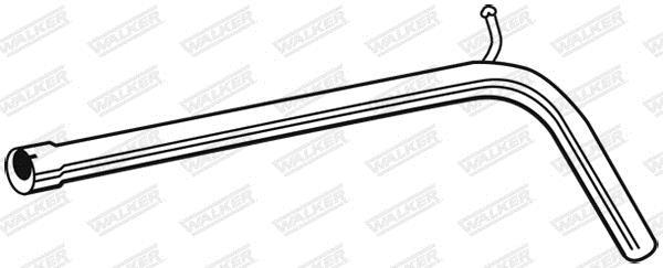 Tuyau d'échappement (Tuyau d'échappement) WALKER ref. 07004