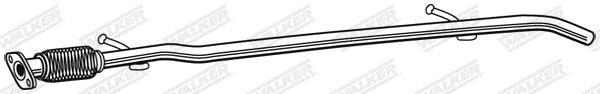 Tubo de escape WALKER ref. 07143