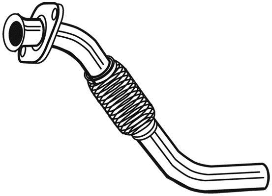 Tuyau d'échappement WALKER 07587