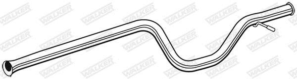 Tuyau d'échappement (Tuyau d'échappement) WALKER 07595