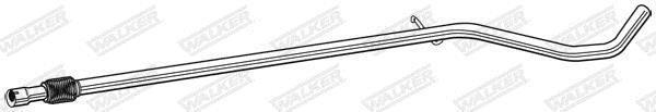 Tubo de escape WALKER ref. 07648