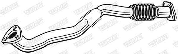 Tuyau d'échappement (Tuyau d'échappement) WALKER ref. 07935