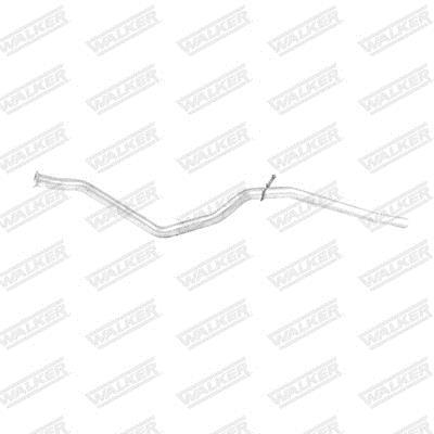 Tuyau d'échappement (Tuyau d'échappement) WALKER 08235
