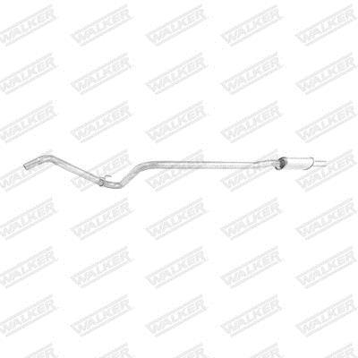 Silencieux avant (Pare flamme) WALKER 08462